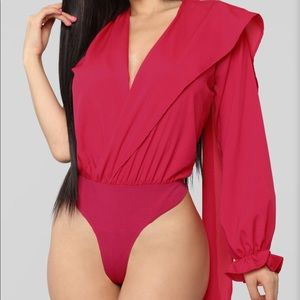 GIRLS NIGHT OUT, BODYSUIT, Pink, Loose Top